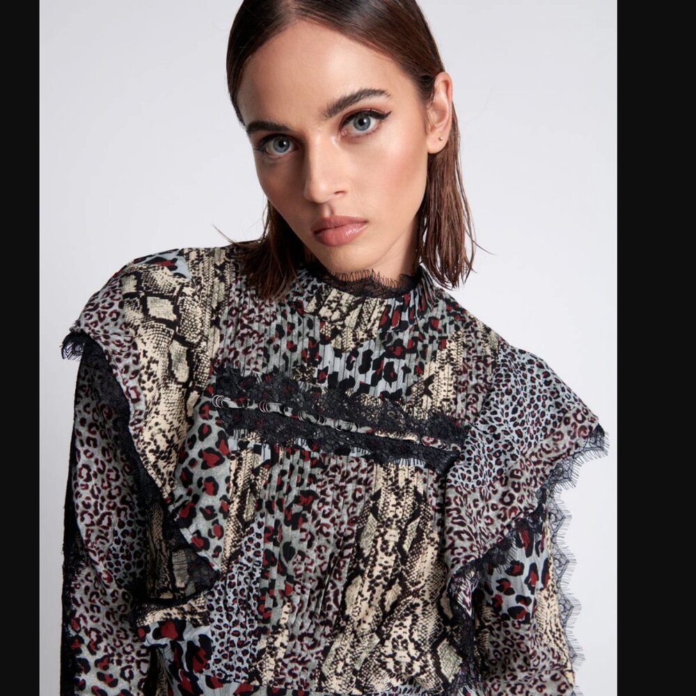 PUNK PYTHON METAL ADVENTURE DRESS MULTI - Picture 2 of 6